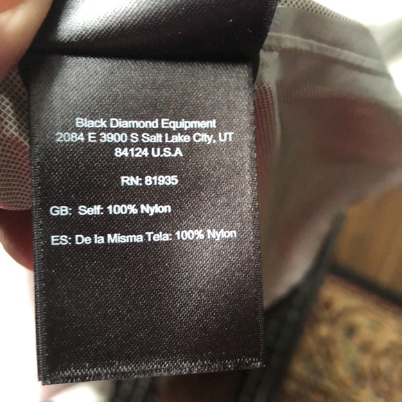 Black Diamond stretch rain shell - Picture 4 of 6